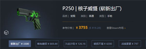 CSGO|P250核子災害多少錢|P250核子災害抽什麼箱子