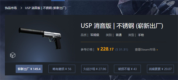 CSGO|USP-S無瑕抽什麼箱子|USP-S無瑕價格