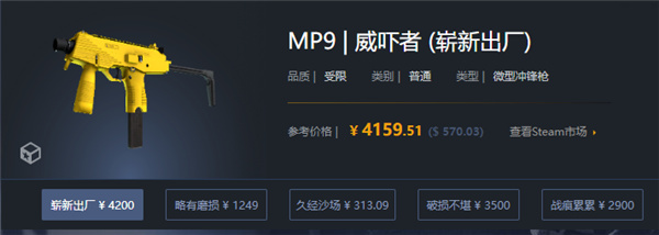 CSGO|MP9威嚇者多少錢|MP9威嚇者抽什麼箱子