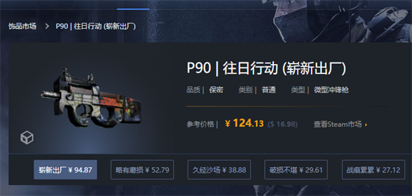 CS2|P90懷舊之情抽什麼箱子|P90懷舊之情價格介紹