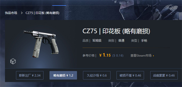 CS2|CZ75-Auto銘刻抽什麼箱子|CZ75-Auto銘刻價格介紹