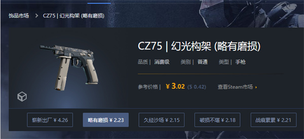 CS2|CZ75-Auto交錯框架抽什麼箱子|CZ75-Auto交錯框架價格介紹