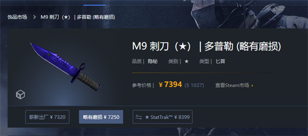 CS2|M9刺刀都卜勒抽什麼箱子|M9刺刀都卜勒價格介紹