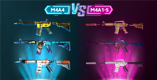 CS2|M4A4與M4A1-S該選擇哪一個