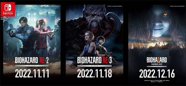 惡靈古堡系列將推出數字版登錄Switch2