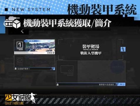 《少女前線》全新大改版「機動裝甲系統」正式上線