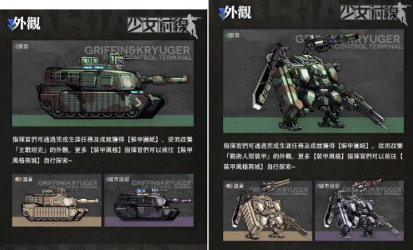 《少女前線》全新大改版「機動裝甲系統」正式上線