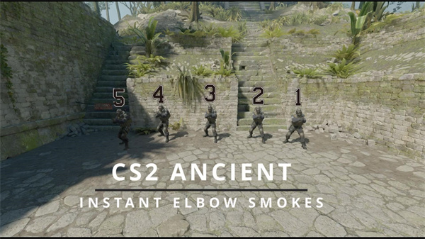 CS2|Ancient CT中路快煙分享