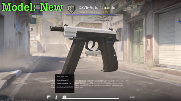 CS2|CZ75有哪些造型skins使用了新模型？