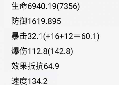 崩壞星穹鐵道0命符玄畢業面板一覽