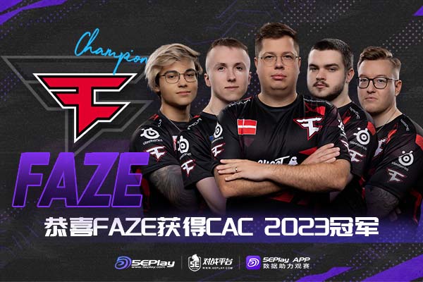 FaZe奪得CAC 2023冠軍!