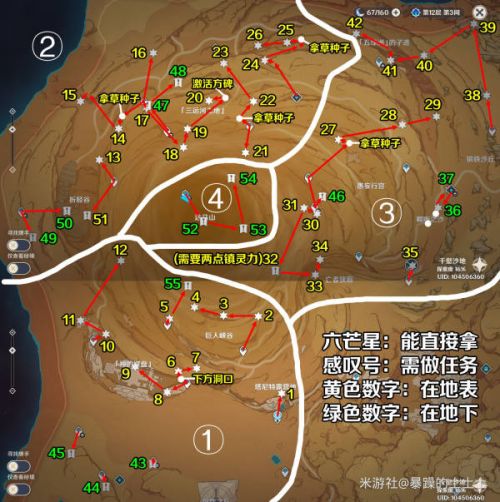 《原神》千壑沙地·草神瞳全收集攻略一覽