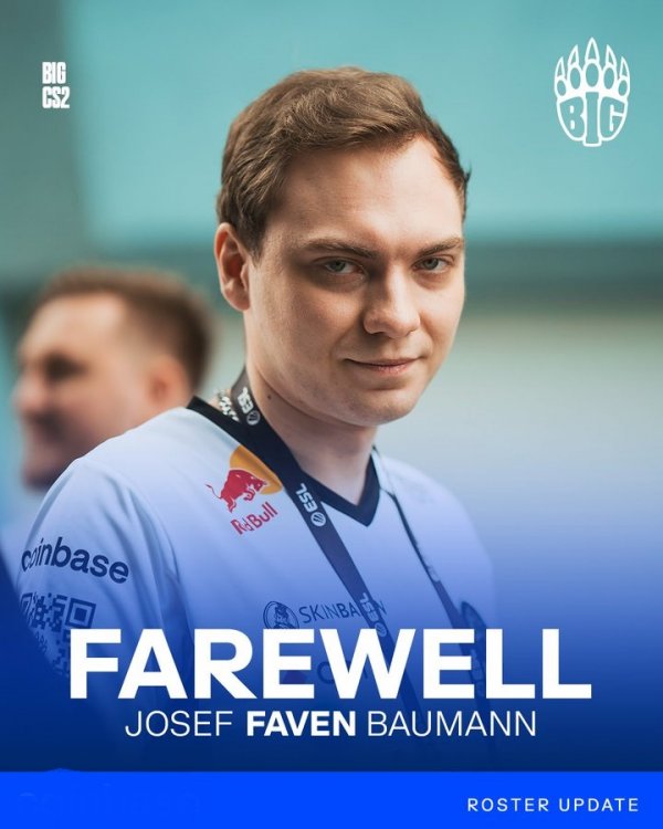 CS2|faveN正式離開BIG俱樂部