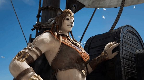 《最終幻想14》女性硌獅族正式亮相