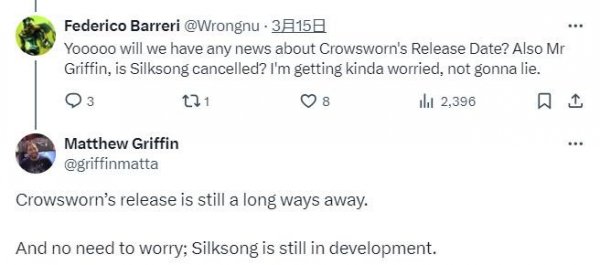 公布後5年 《空洞騎士:絲綢之歌》仍在開發中