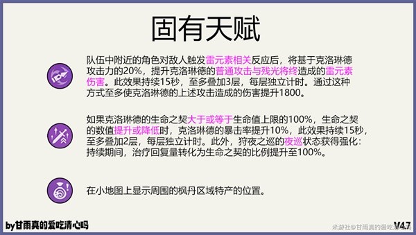 原神|克洛琳德全方位養成懶人包