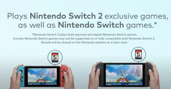 任天堂Switch 2發佈：並非所有Switch遊戲皆能完整相容