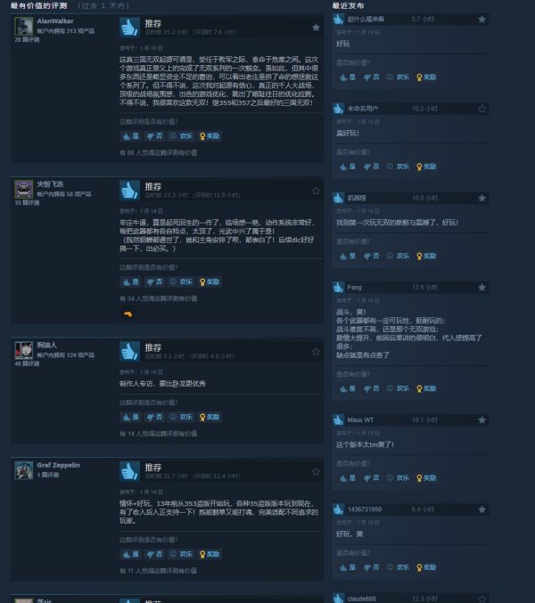 《真三國無雙：起源》Steam熱度攀升，玩家數創新高