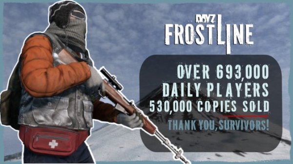 《DayZ》新DLC“Frostline”銷量突破53萬 周活躍玩家數創新高