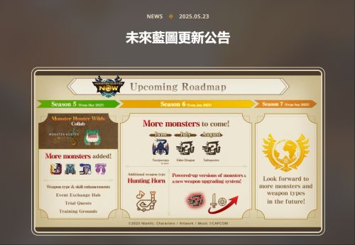 《Monster Hunter Now》發布未來企劃，迅龍，狩獵笛即將登場