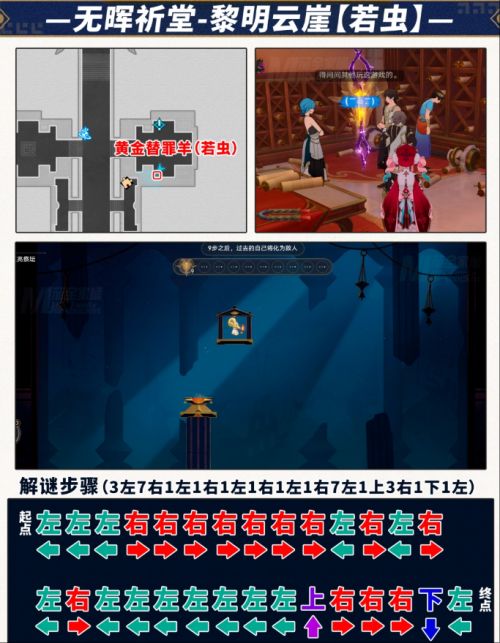 《崩壞星穹鐵道》無暉祈堂黎明雲崖黃金替罪羊解密攻略