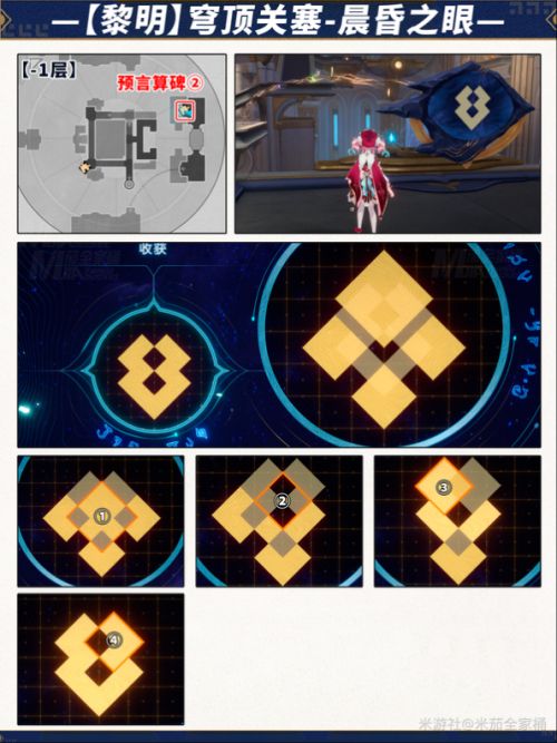 《崩壞：星穹鐵道》穹頂關塞晨昏之眼預言算碑解謎攻略