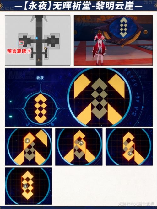 《崩壞：星穹鐵道》無暉祈堂黎明雲崖預言算碑解謎攻略