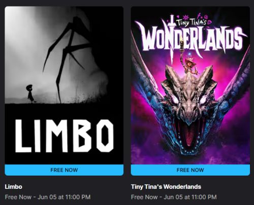 Epic本周免費好禮，送出《Limbo》與《Tiny Tina’s Wonderlands》