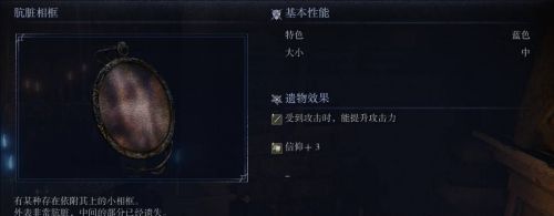 《艾爾登法環黑夜君臨》肮髒相框遺物圖鑒
