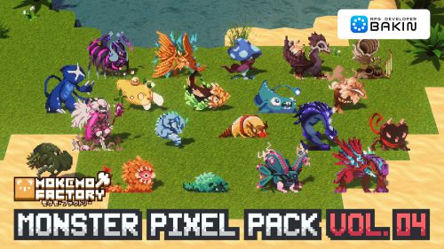 無需程式設計的RPG製作工具《RPG Developer Bakin》 價格調整前最後一波特賣進行中!今日上市!全新像素圖、BGM與三款3D模型DLC登場