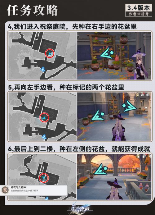 《崩壞星穹鐵道》隱藏成就紅花與六粒種