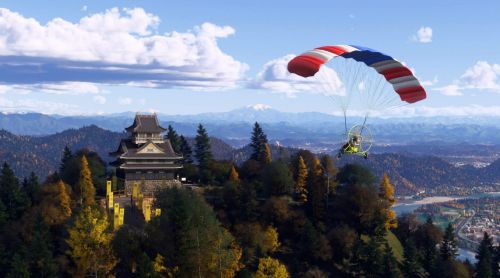 《微軟模擬飛行2024》日本專題更新已上線!飛越曆史遺跡