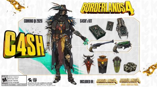 《邊緣禁地4》新獵手C4SH牌桌掀翻狂野西部